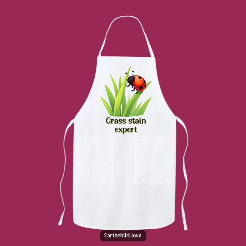 Funny Kawaii Ladybug Kitchen Apron: Cook with Cute & Cheerful Style