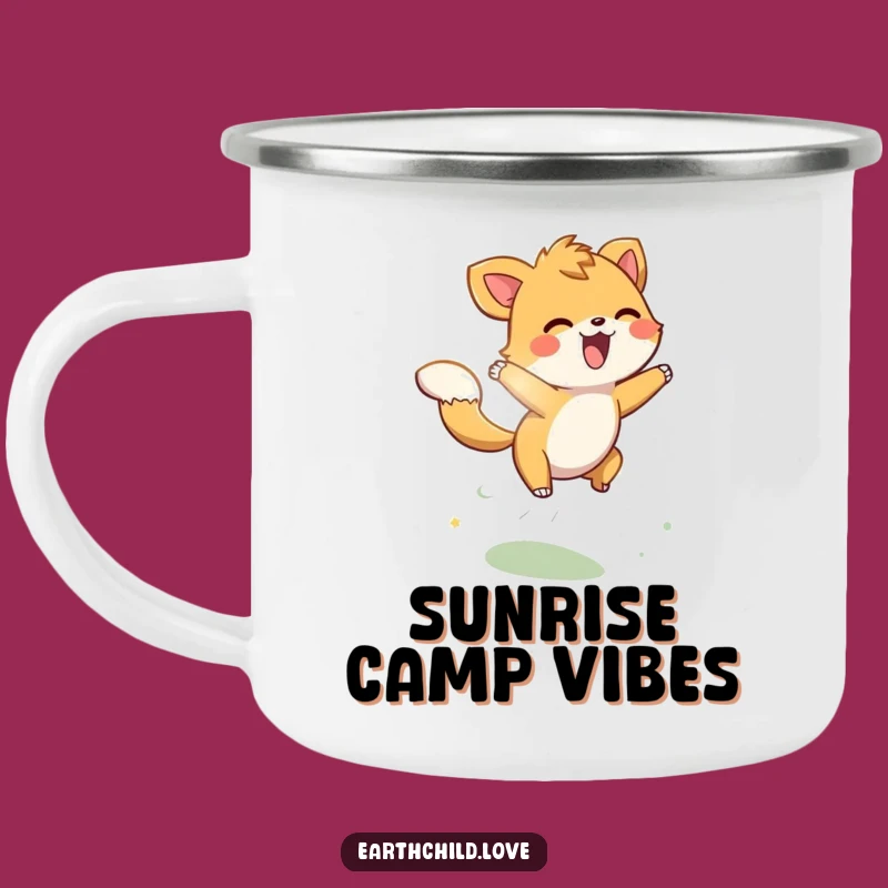 Funny Animal Sunbeam Leaper Camping Mug: Durable & Energetic Outdoor Gift