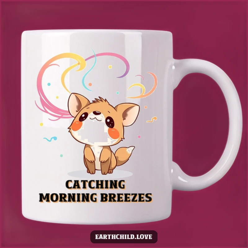 Funny Animal Wind Watcher Mug: Curious & Whimsical Gift for Dreamers
