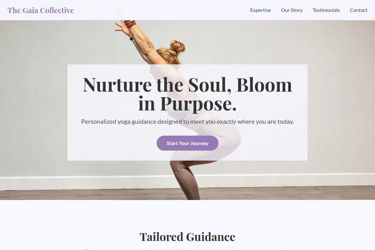 Gaia Yoga Teacher