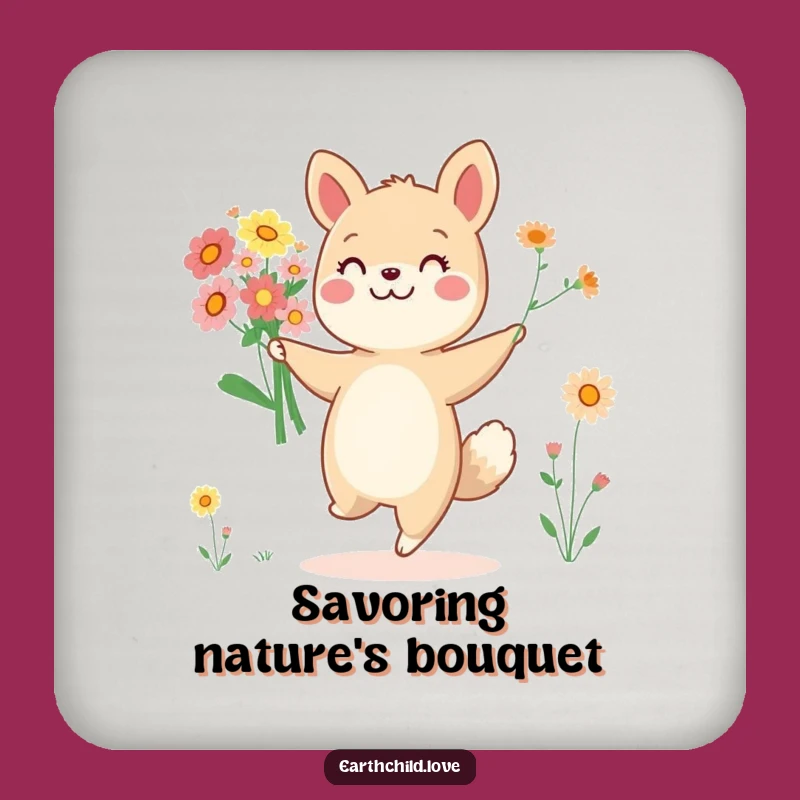 Funny Animal Dancer Coaster: Cheerful Protection for Surfaces Gift