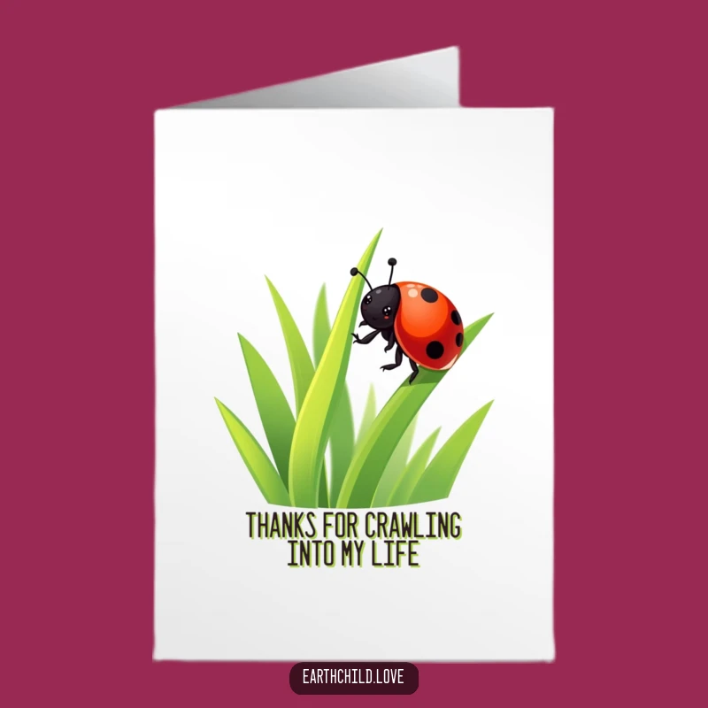 Adorable Free Printable Ladybug Thank You Card - Cute Downloadable Gift