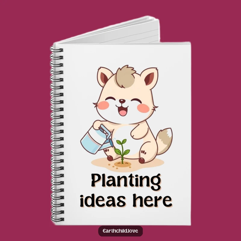 Funny Animal Gardener Notebook: Hilarious Journal for Plant Notes & Ideas Gift