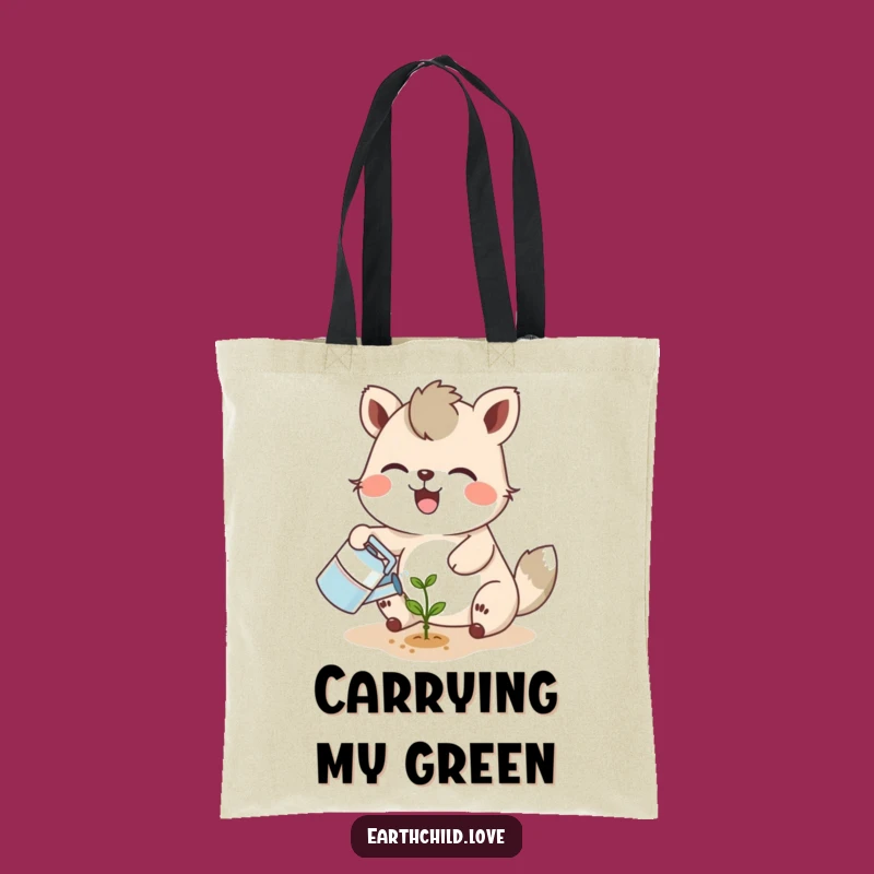 Funny Animal Gardener Tote Bag: Hilarious & Practical Bag for Plant Lovers Gift