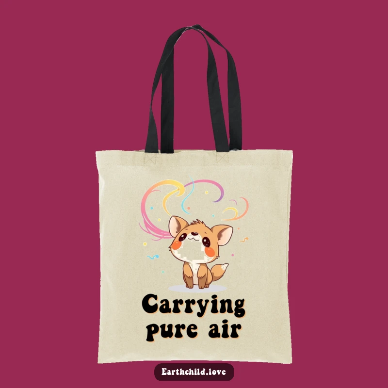Funny Animal Wind Watcher Tote Bag: Whimsical & Practical Carryall Gift